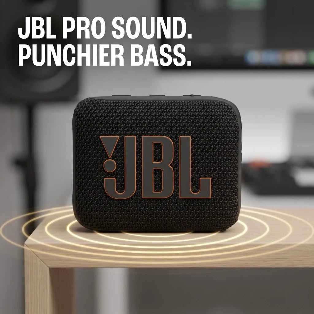 JBL Go 4 Mini Bluetooth Speaker – IP67 Waterproof