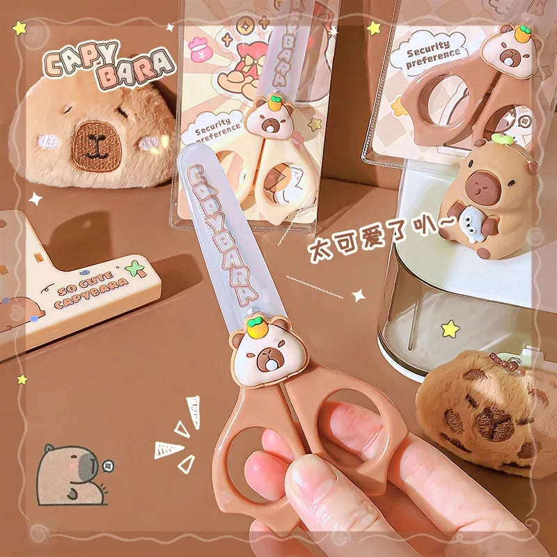 Capybara Mini Craft Scissors for Kids