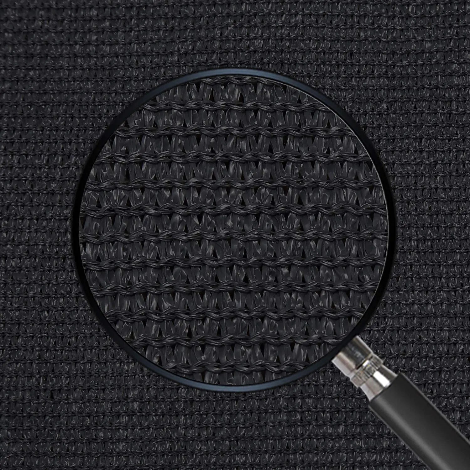 Patio Fence Privacy Screen Mesh with Grommets & Zip Ties