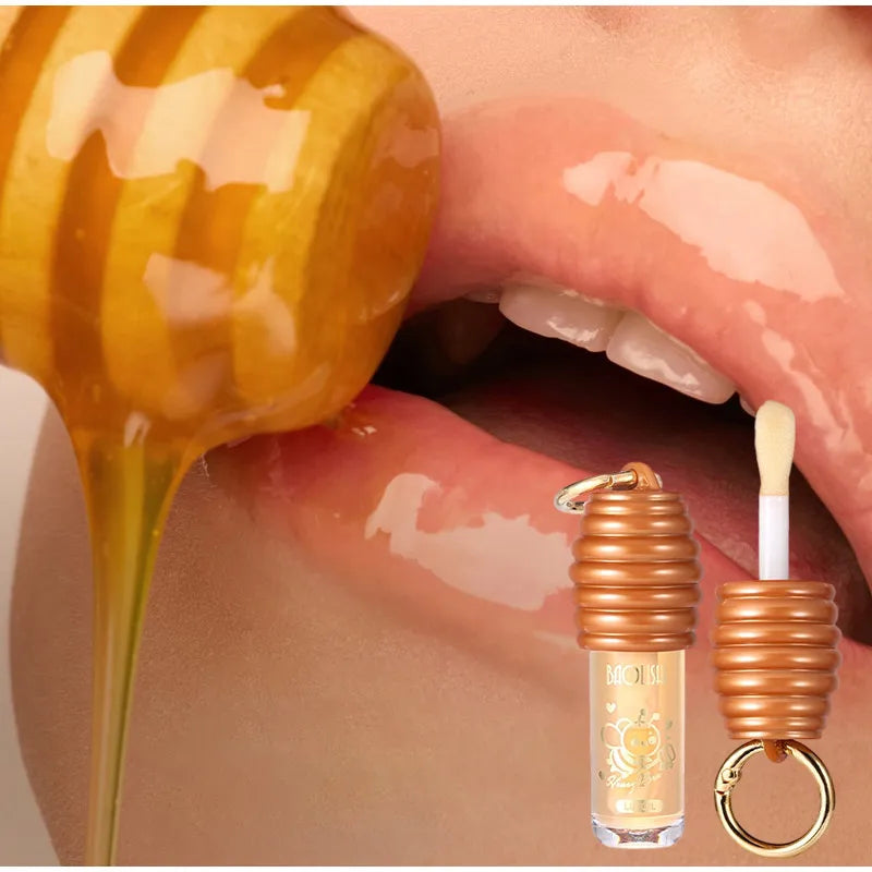 Honey Lip Balm - Longlasting Moisturizing With Transparent Pearlescent