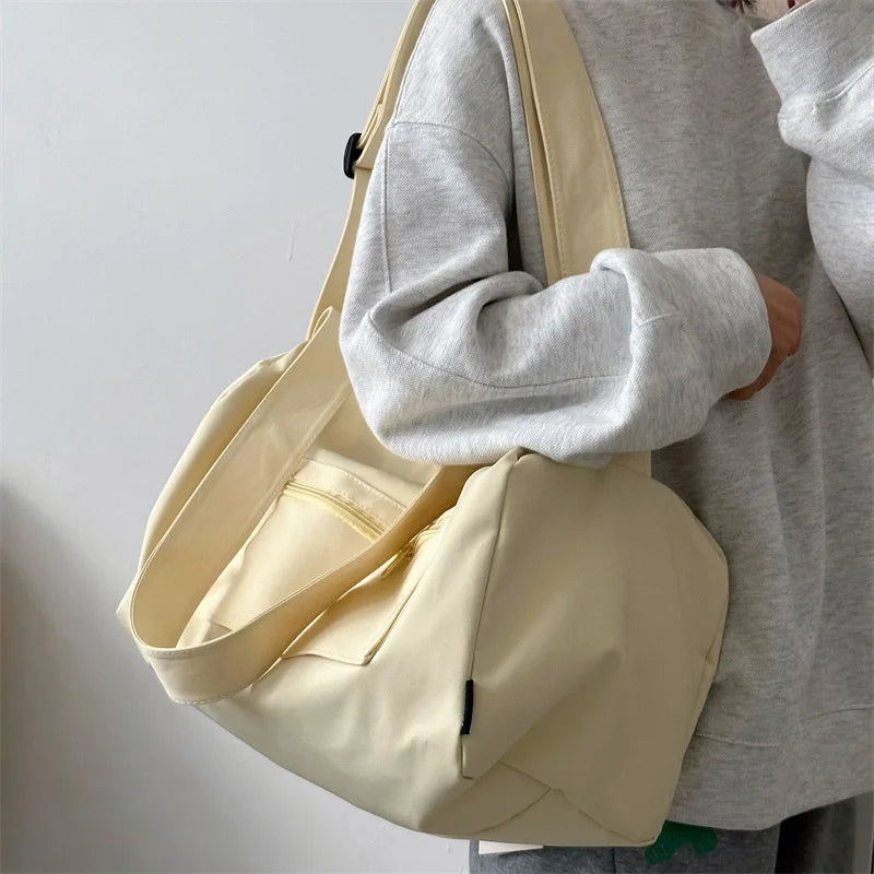 Canvas Shoulder Tote Bag