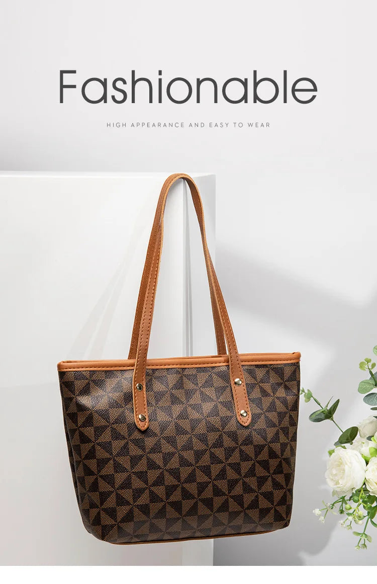 Embossed Floral Handbag