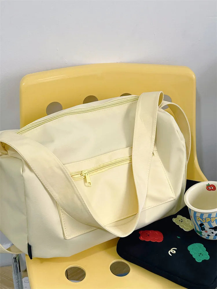 Canvas Shoulder Tote Bag