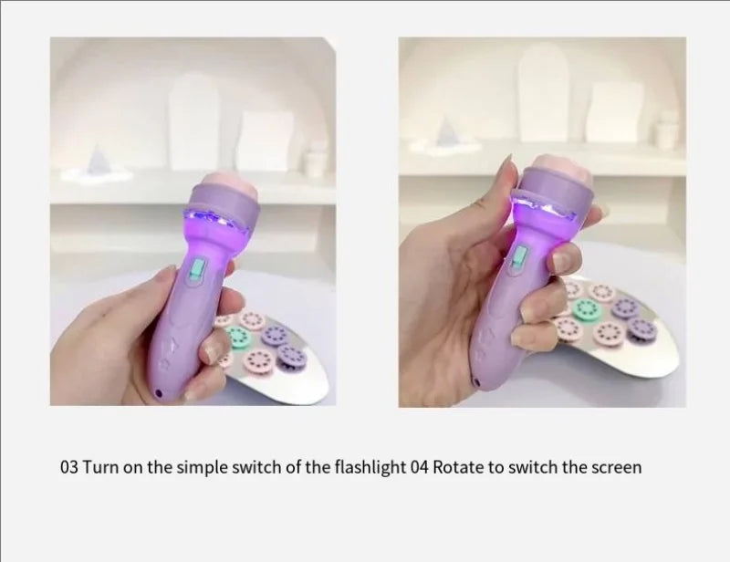 Children's Luminous Cartoon Projector – Night Light Toy