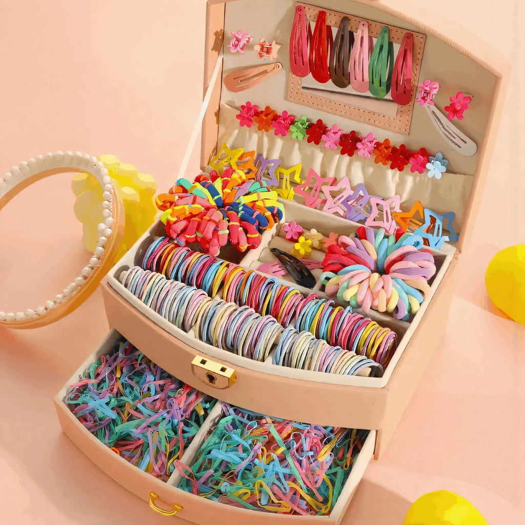 Basic Hair Accessories Set (535 pcs)