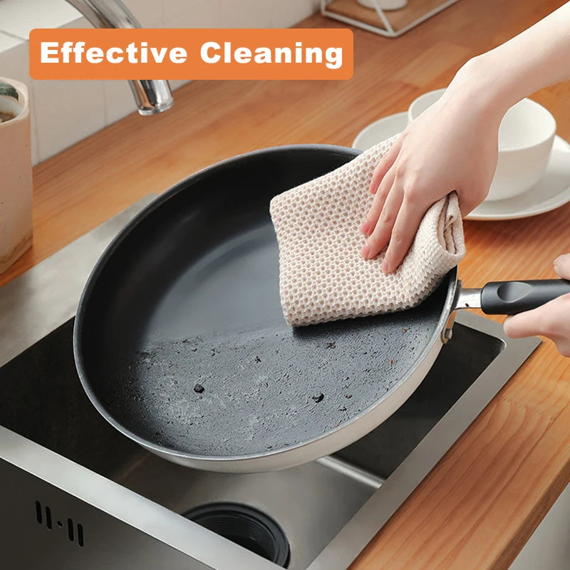 Soft Absorbent Cotton Kitchen Dishcloth