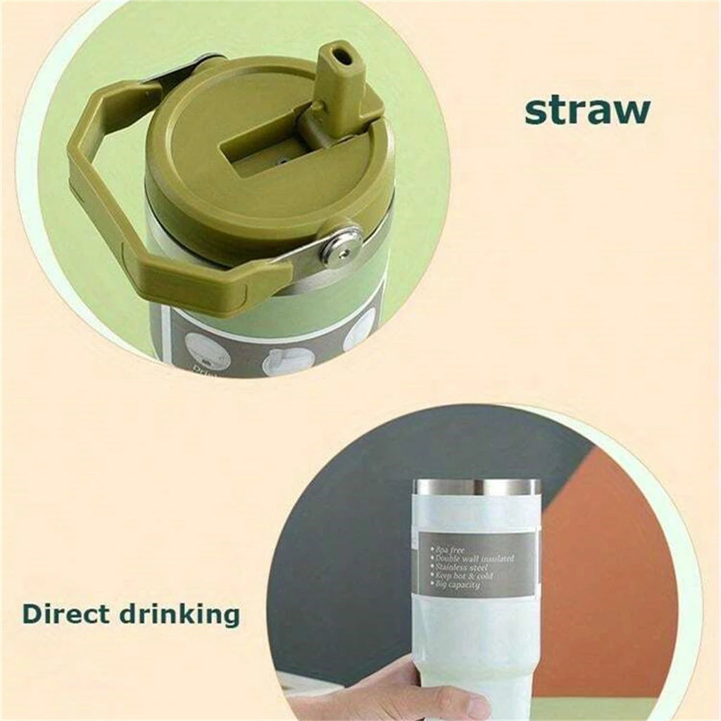 Stainless Steel Vacuum Tumbler with Lid – 20oz or 30oz