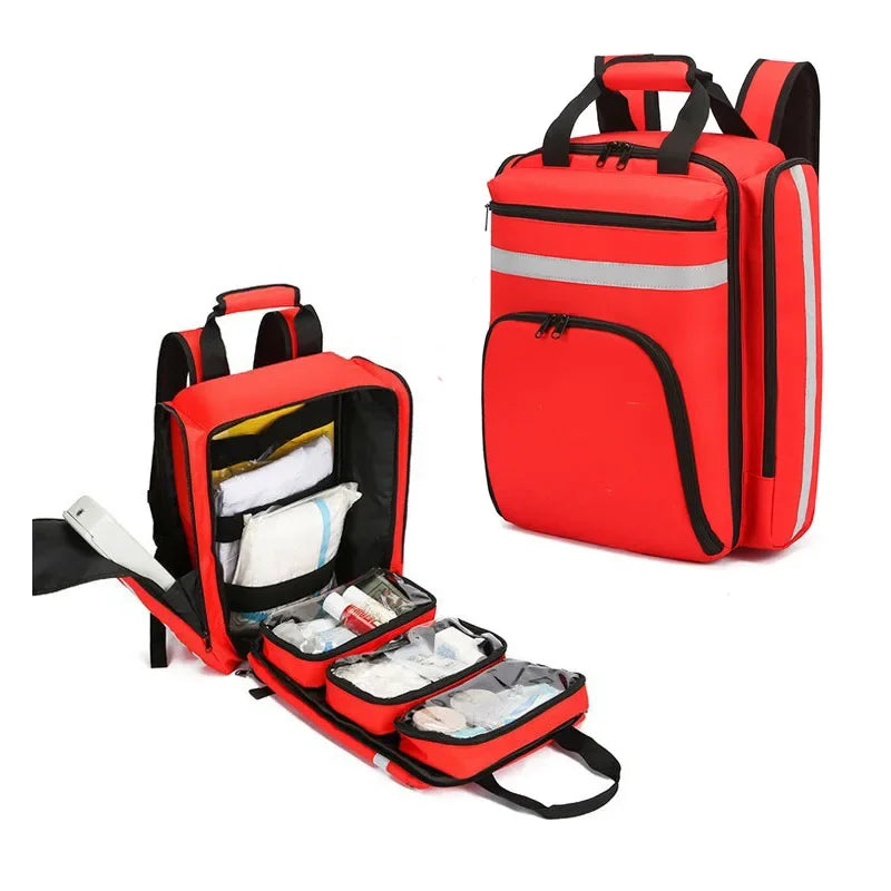 Foldable First Aid Rescue Bag - Large Capacity