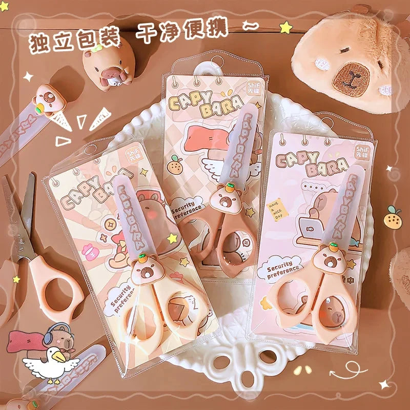 Capybara Mini Craft Scissors for Kids