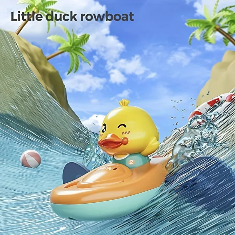 Little Yellow Duck in Kayak - Pool & Bath Toy