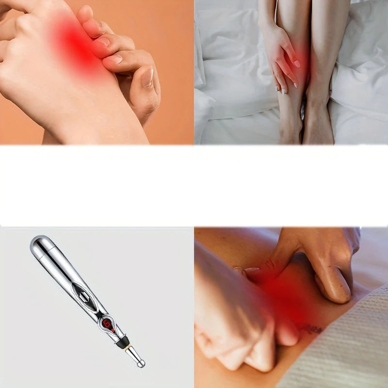 Electronic Acupuncture Point Massage Pen – Pain Relief & Meridian Therapy