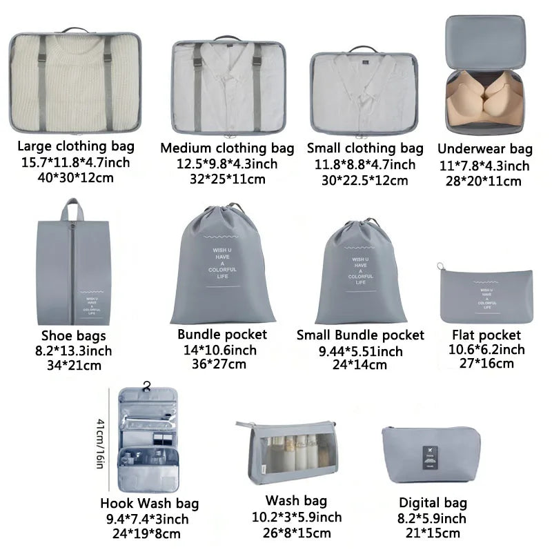 Travel Storage Bag Set