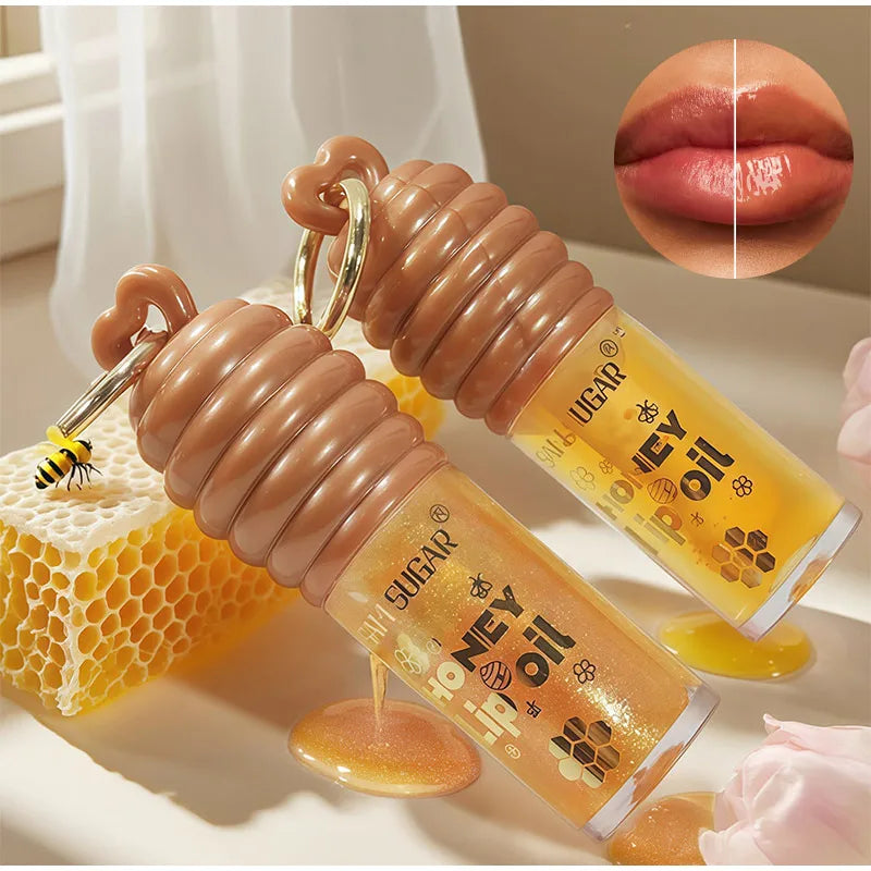 Honey Lip Balm - Longlasting Moisturizing With Transparent Pearlescent