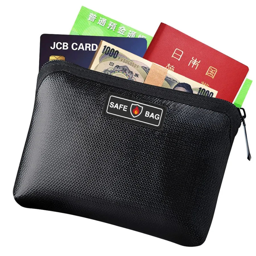 Fireproof Waterproof Document Bags - Liquid Silicone Material Heat Insulation