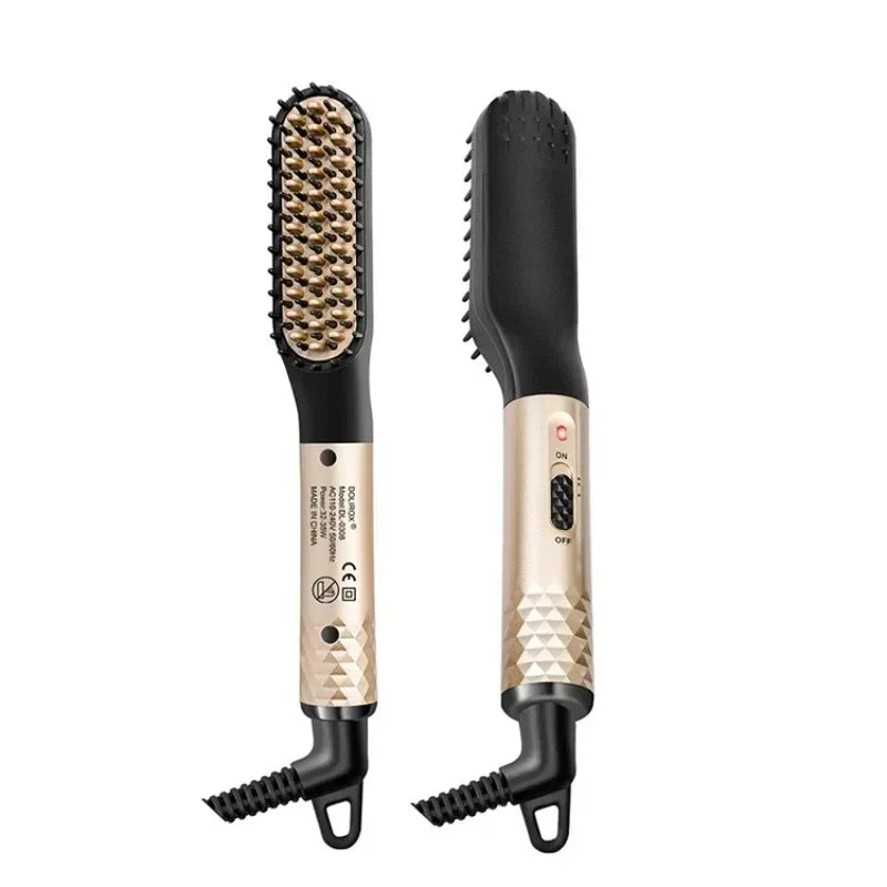 Beard Brush Straightening - Heat Styling Artifact