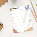 Magnetic Meal Planning Pad with Tear Off Shopping List