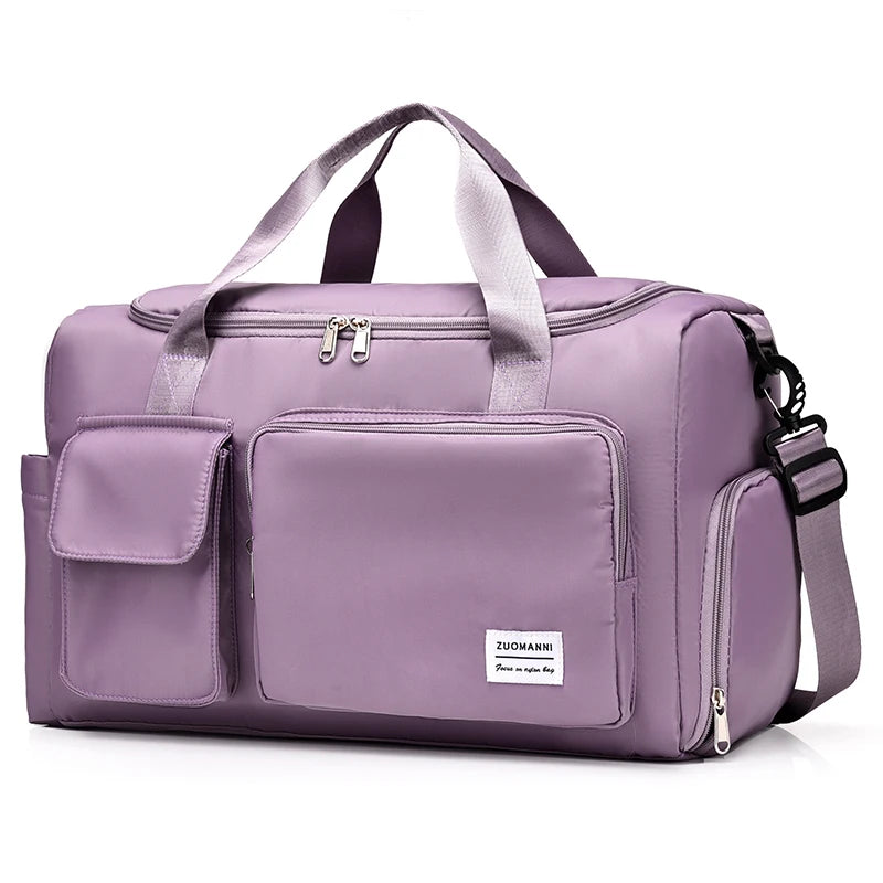 Duffle Bag with Shoe Compartment