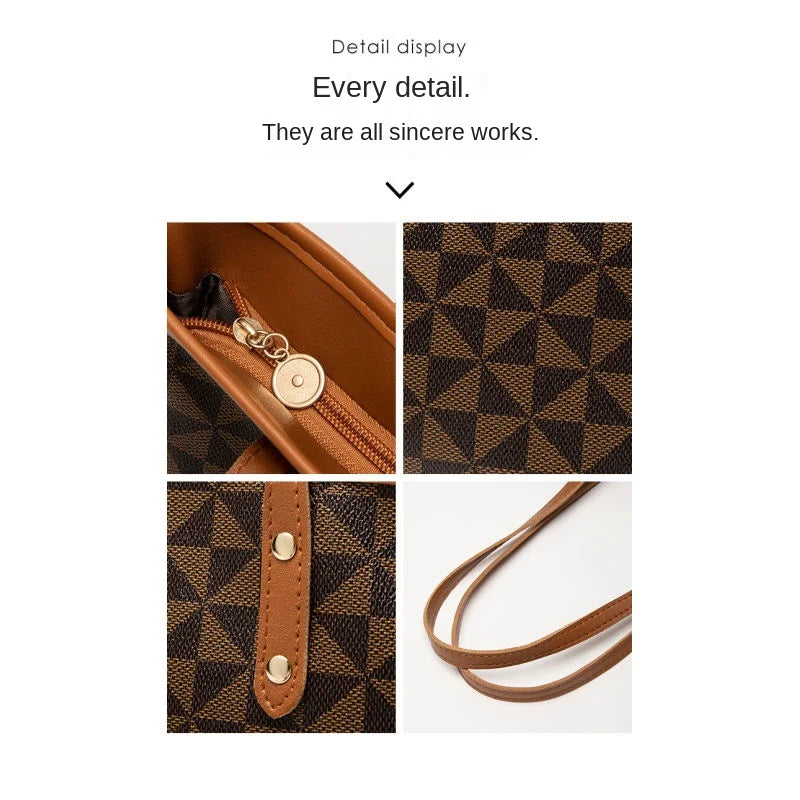 Embossed Floral Handbag