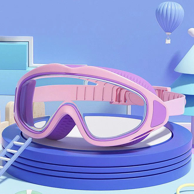 Kids Anti-Fog UV-Protection Swimming Goggles