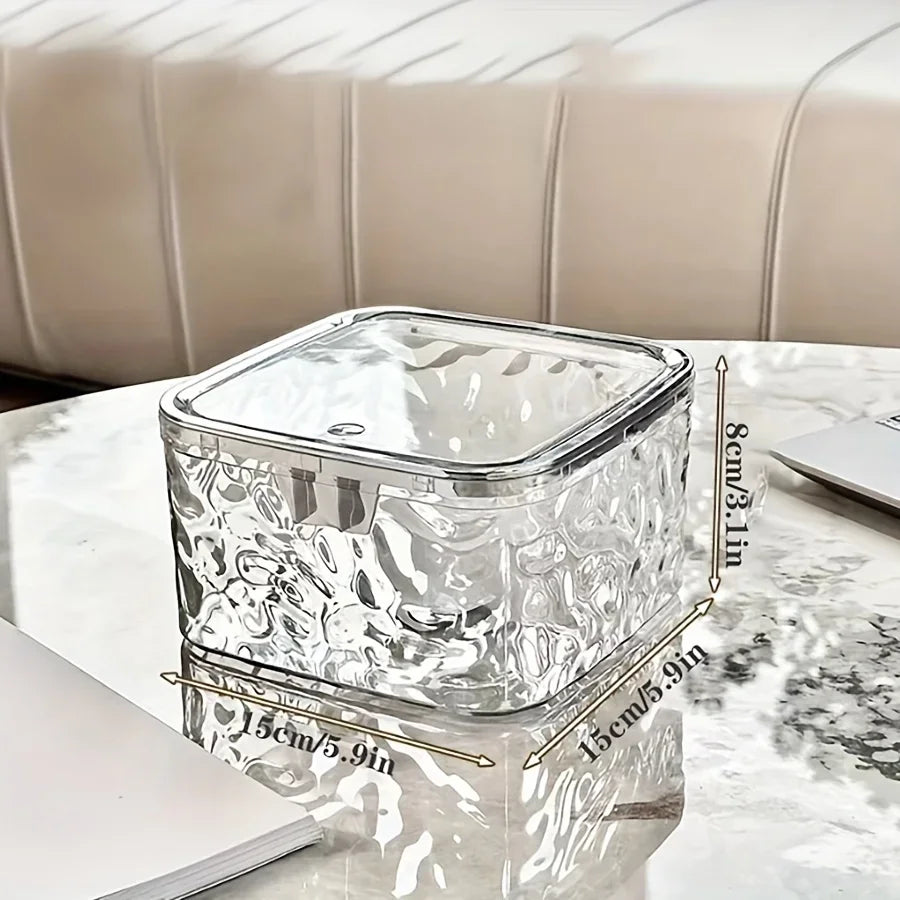 Clear Acrylic Hair Accessories Storage Box