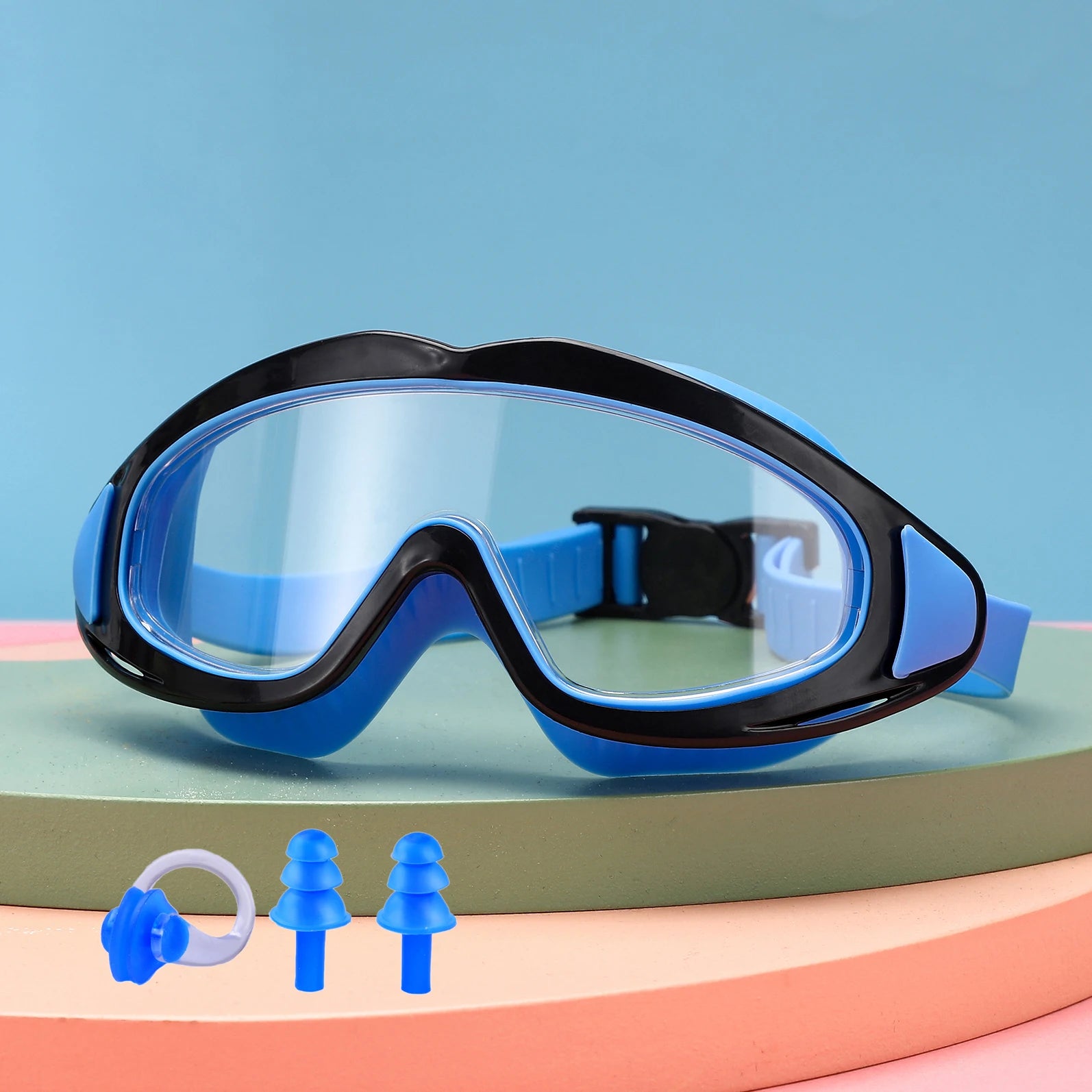 Kids Anti-Fog UV-Protection Swimming Goggles