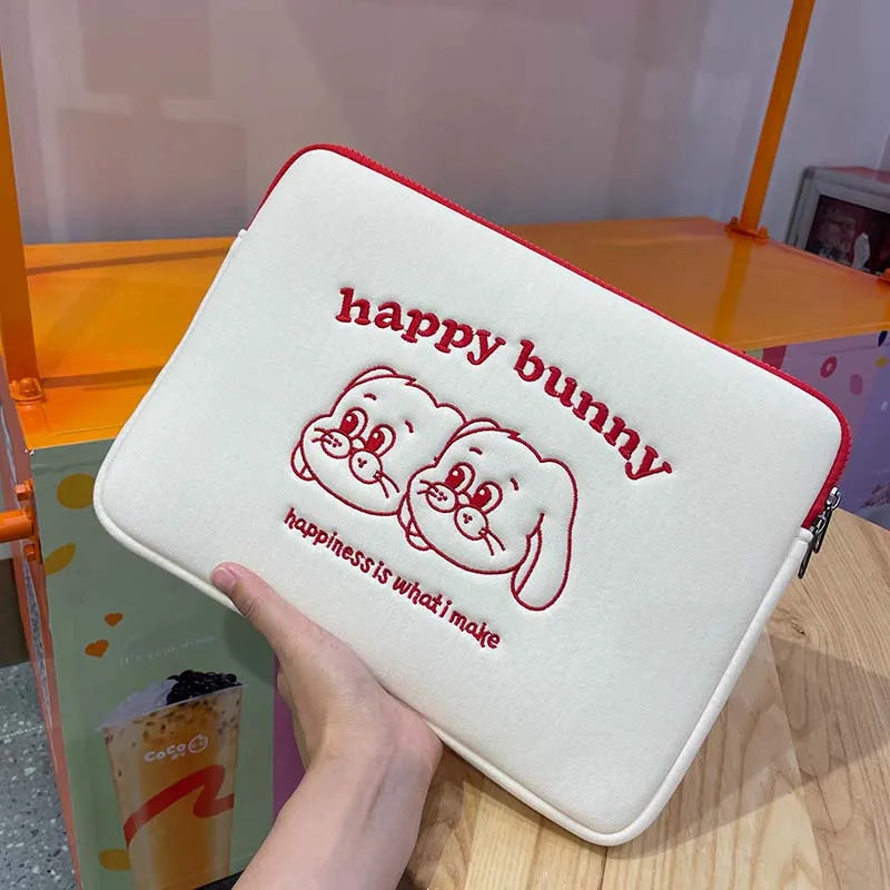 Cute Laptop Sleeve For, MacBook Air Pro 13.3, 13.6, 14, 15, 16, Xiaomi, Huawei, Dell, Asus, HP, Lenovo - 15.6 Inch