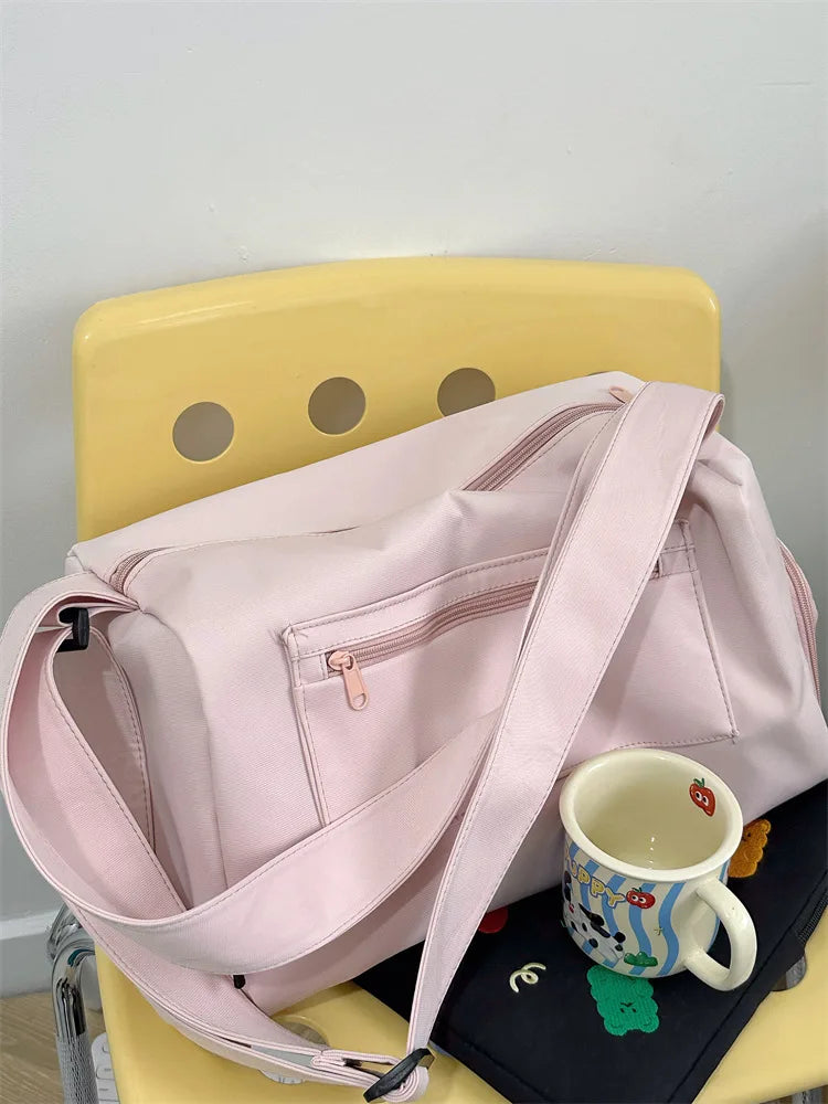 Canvas Shoulder Tote Bag