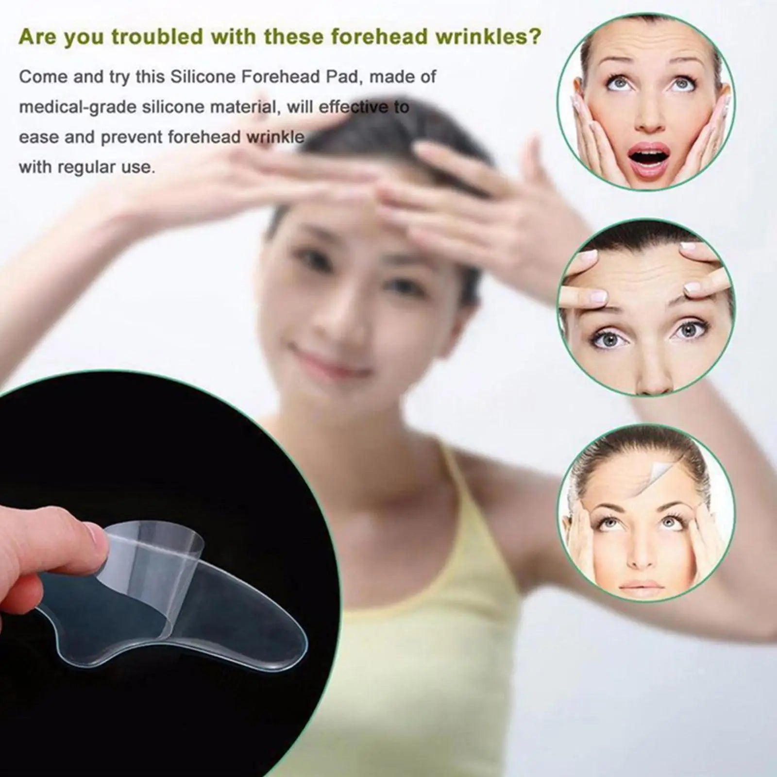Anti-Wrinkle Forehead & Eye Patches - Overnight Smoothing Patch
