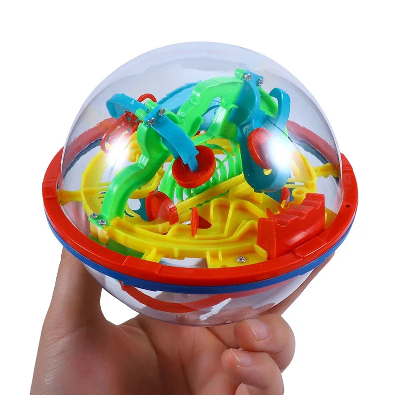 3D Maze Ball Labyrinth Puzzle Game with Display Stand