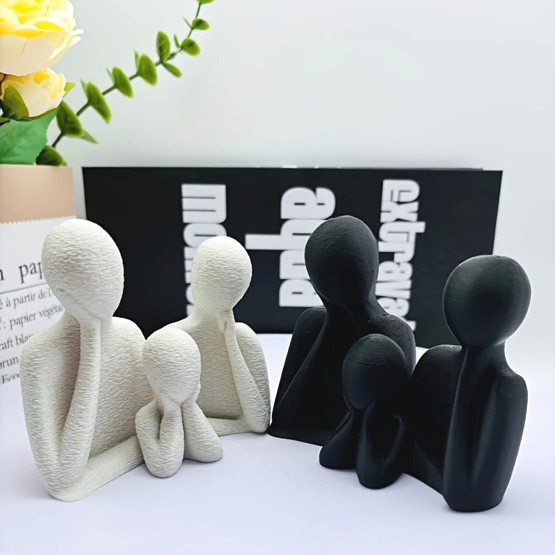 Abstract Minimalist 3D Cozy Art Ornament