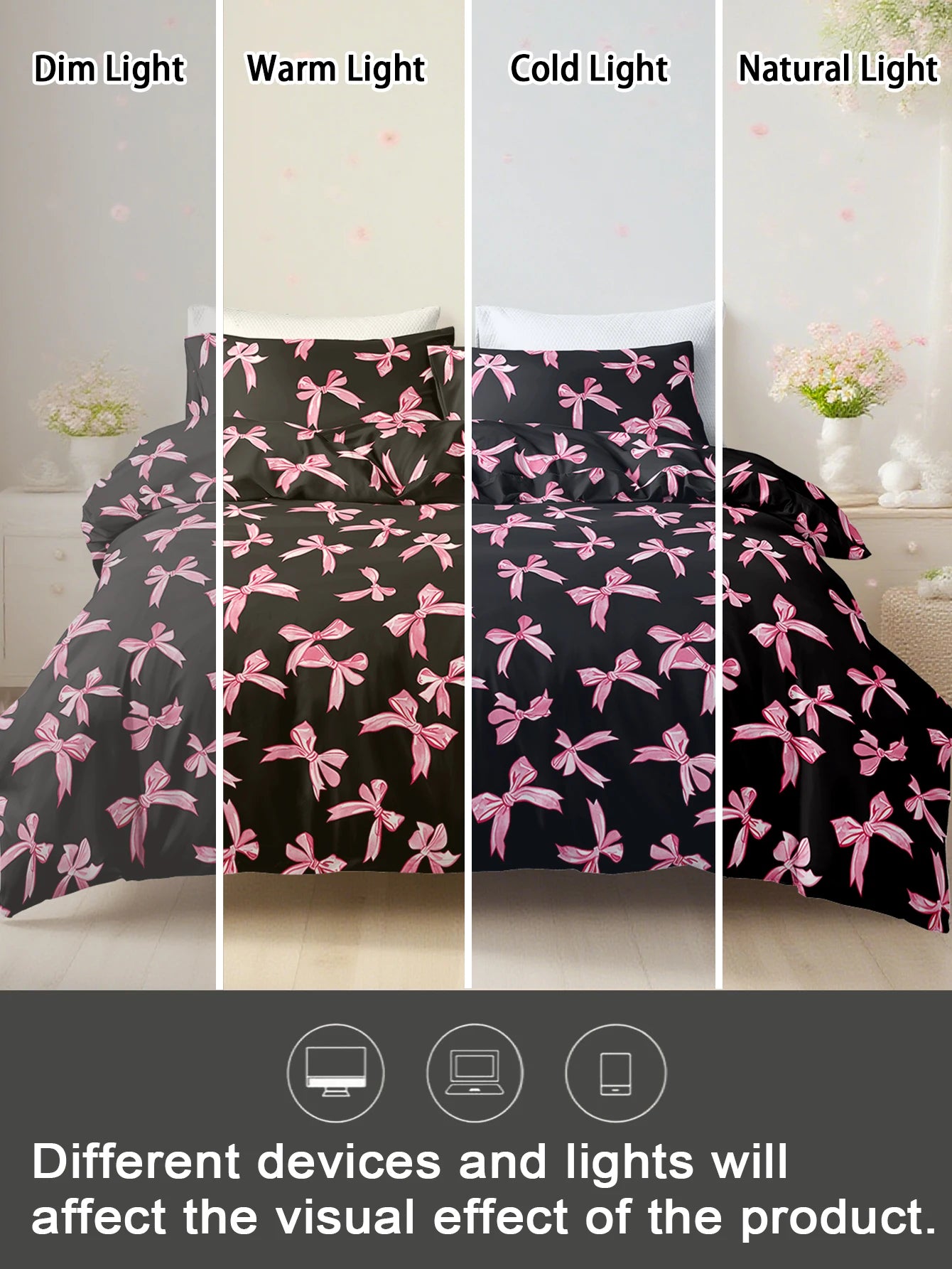 3 Pcs/set Duvet Cover Set - 1 Duvet Cover & 2 Pillowcase Soft