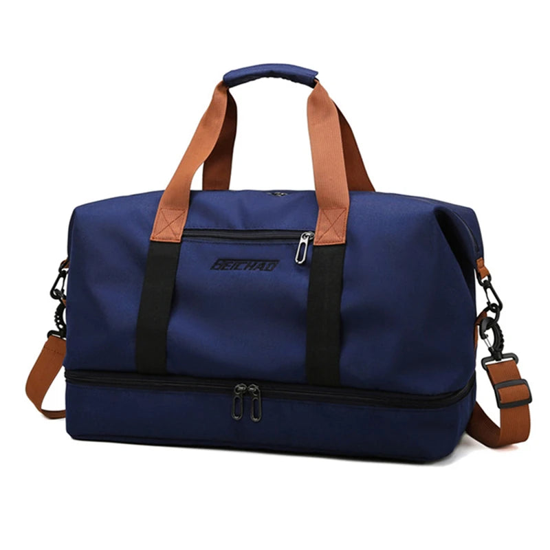 Sports Fitness Bag with Dry-Wet Separation