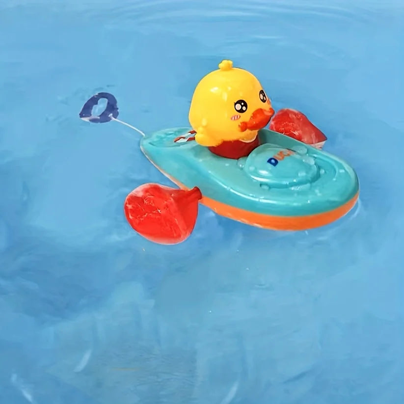 Little Yellow Duck in Kayak - Pool & Bath Toy