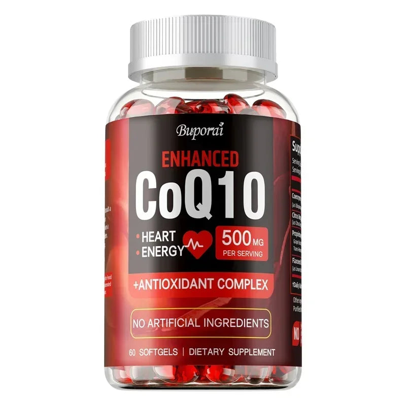 CoQ10 Supplement - Heart Health, Energy & Immune Support