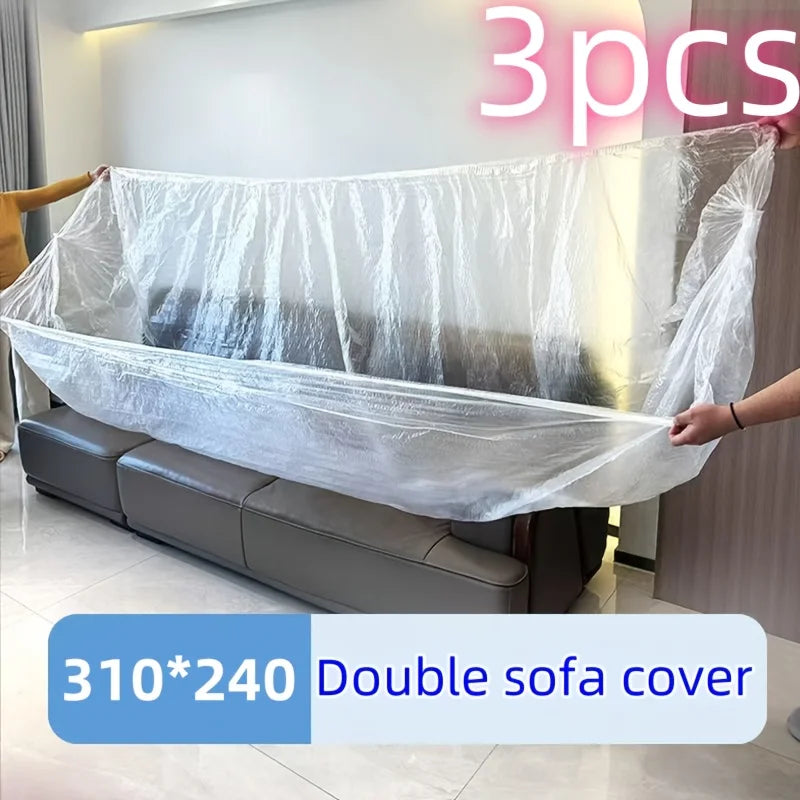 3-Piece Outdoor Furniture Cover Set - Heavy Duty, Waterproof, Dustproof with Reinforced Stitching - Universal Fit