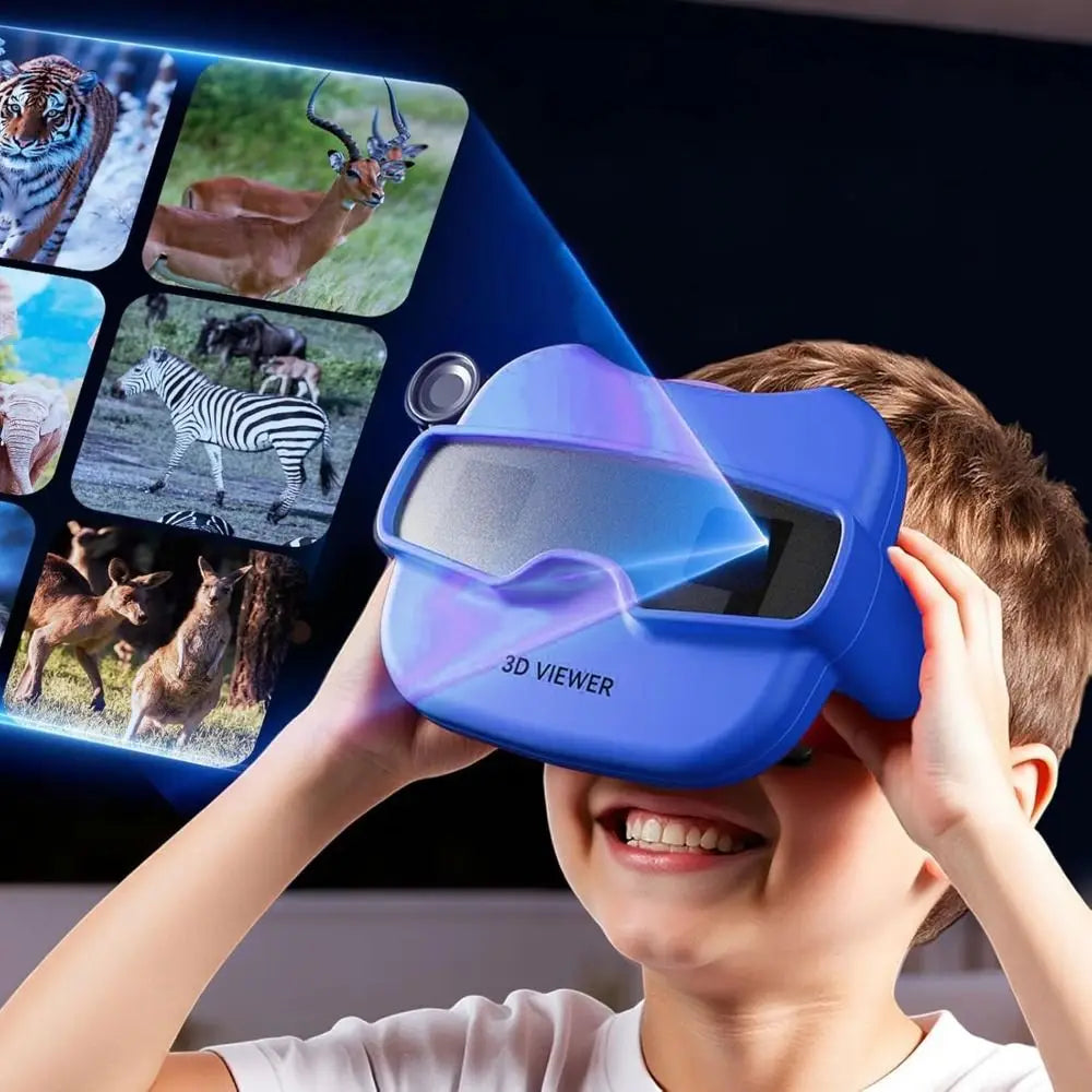 6-Reel 3D Stereoscopic Viewer – Educational Kids Toy