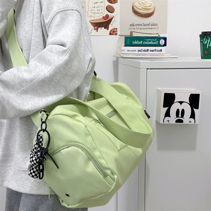 Canvas Shoulder Tote Bag