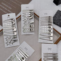 Hair Clips Set – Assorted Styles & Colours for Women & Girls