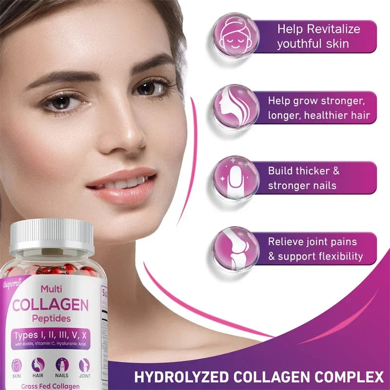 Collagen Peptides - Skin, Hair, Nails & Digestive Support