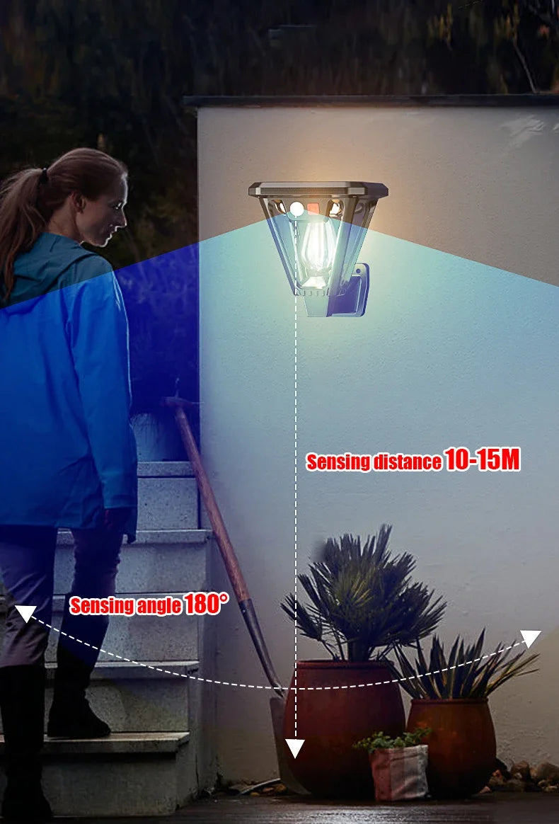 Waterproof Outdoor Solar LED Motion Sensor Light