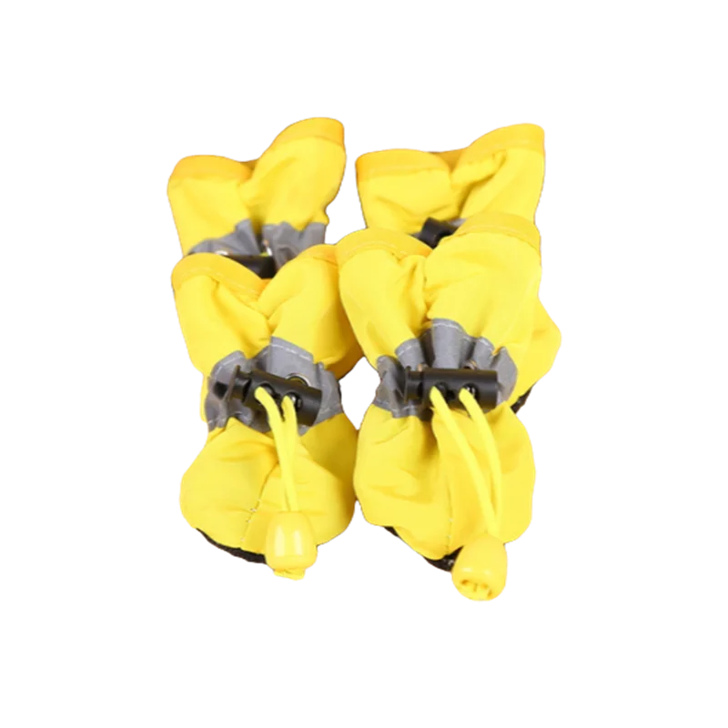 Waterproof Anti-Slip Dog Rain Boots (4 pcs)