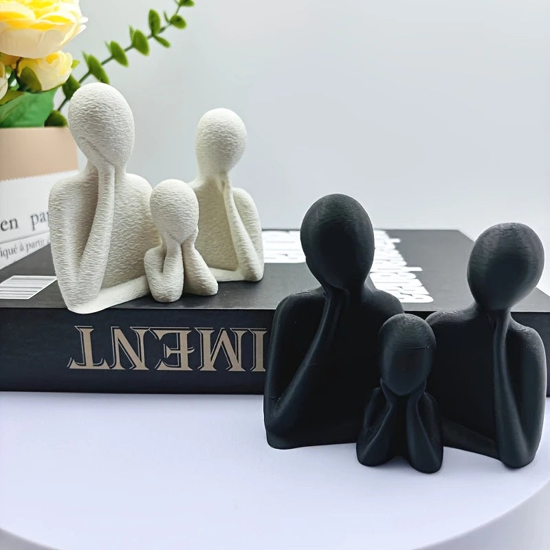 Abstract Minimalist 3D Cozy Art Ornament