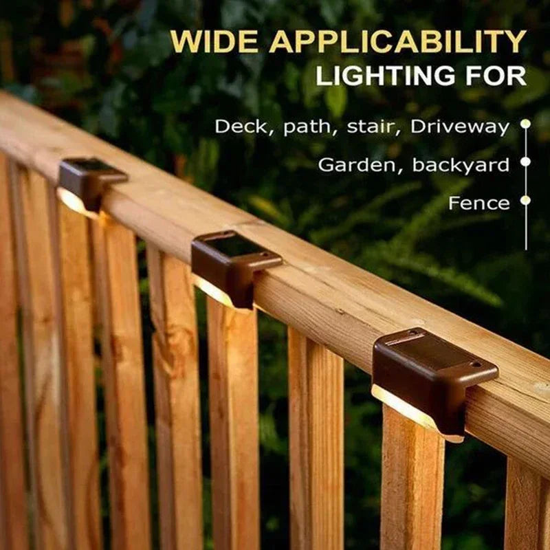 Waterproof Outdoor Solar LED Lights (Pack of 1–12)