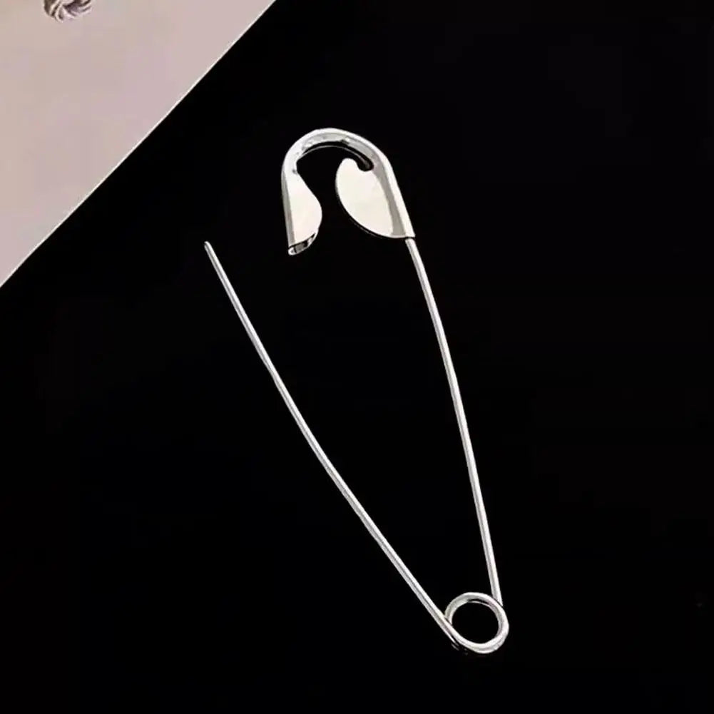 Metal Hair Claws with Large Safety Pin
