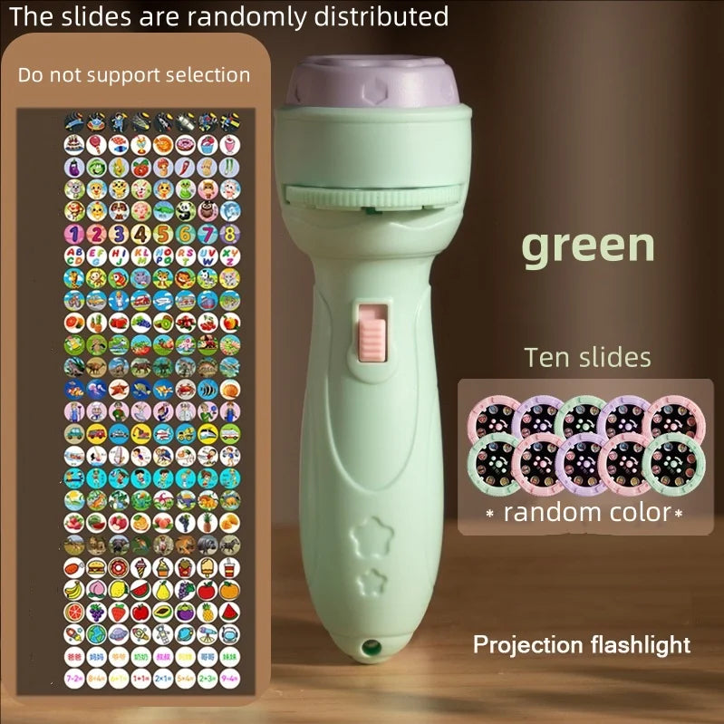 Children's Luminous Cartoon Projector – Night Light Toy