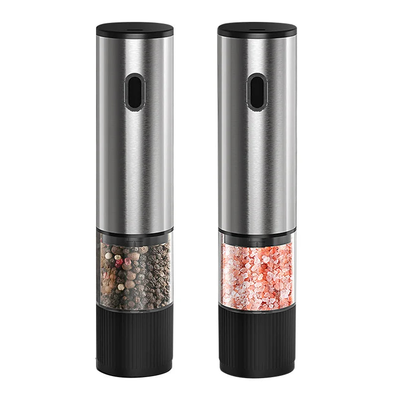 Electric Salt & Pepper Grinder – Rechargeable, Adjustable Coarseness