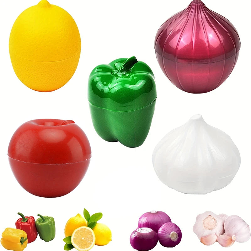 Plastic Airtight Vegetable Crisper Containers – Fridge Freshness, BPA-Free