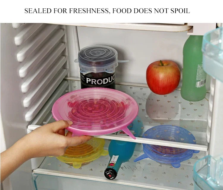 Silicone Stretch Lid - Can Be Reused