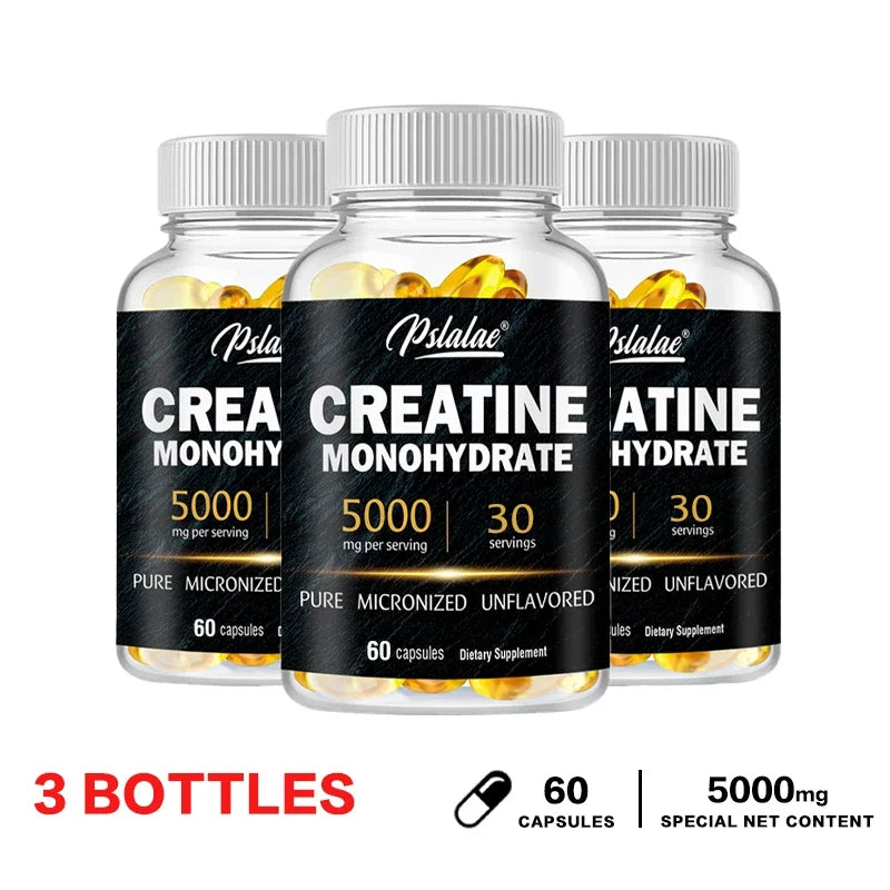 Creatine Monohydrate Powder - Strength, Endurance & Muscle Building