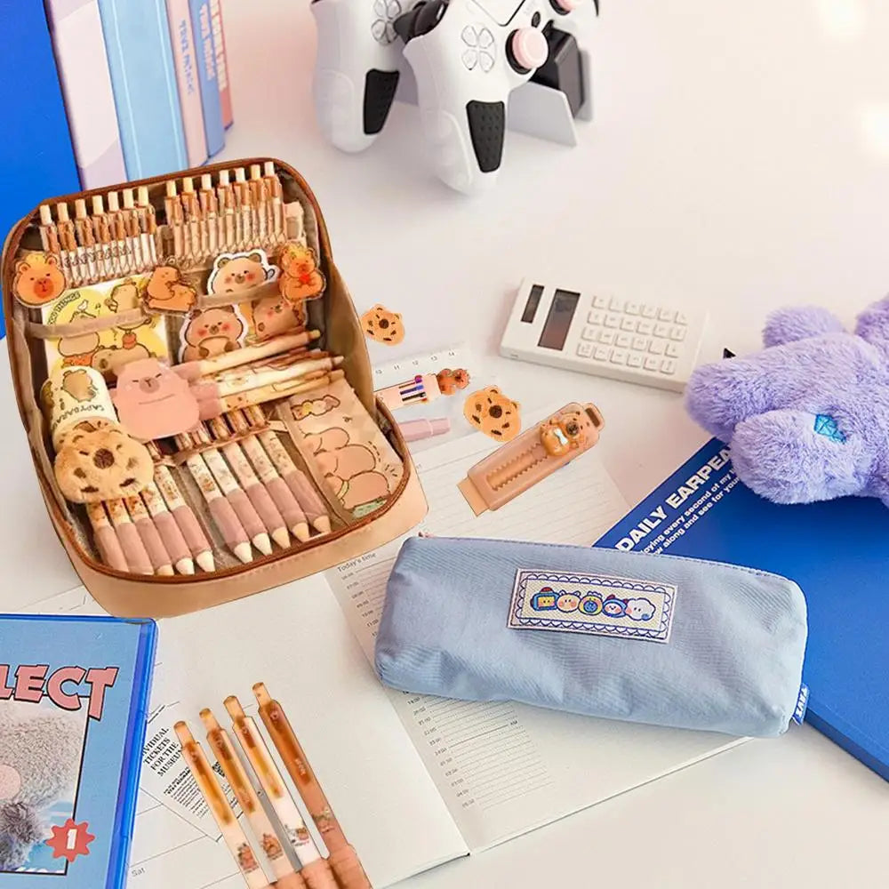 Capybara Stationery & Pencil Case Gift Set